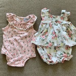 Nicole Miller Baby Set - 3-6 months - VGUC